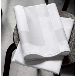 serviette-de-table-restaurant-coton-encadre-blanc