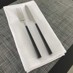 serviette-table-restaurant-blanche-IBIZA
