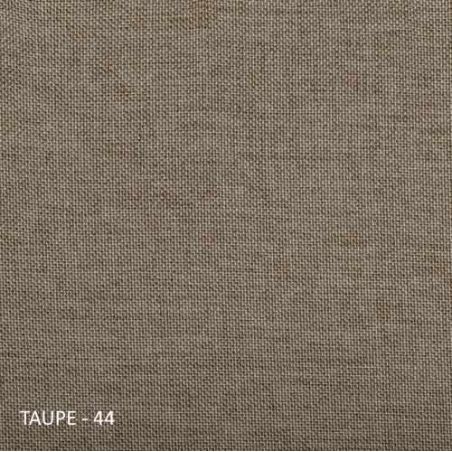 TAGORE - TAUPE 44Serviette repassage facile en couleurs chinées- 286 gr/m²