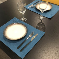 set-table-restaurant-velours-bleu