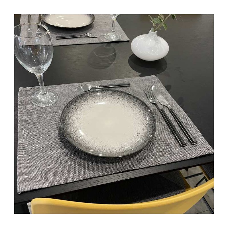 set -table-restaurant-tissu-gris